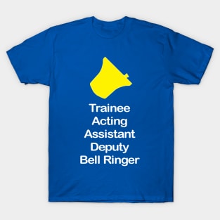 Trainee Bell Ringer (Dark Background) T-Shirt